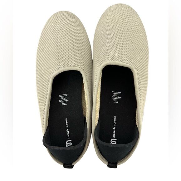 MAHABIS SUMMER ILEN IVORY SLIPPERS SHOES SIZE EU 46 NO OUTDOOR SOLE - Picture 2 of 6